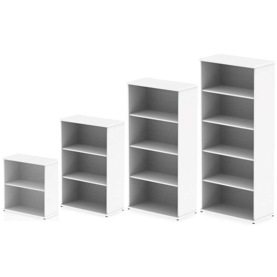 Rayleigh 400mm Deep Wooden Office Bookcase